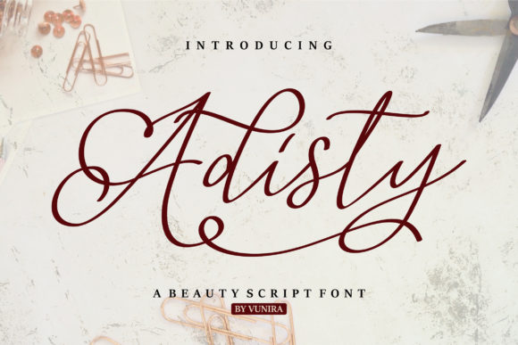 Adisty: A Timeless Handwritten Font for Modern Web Design