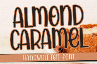 Almond Caramel: A Handwritten Font for Small Business