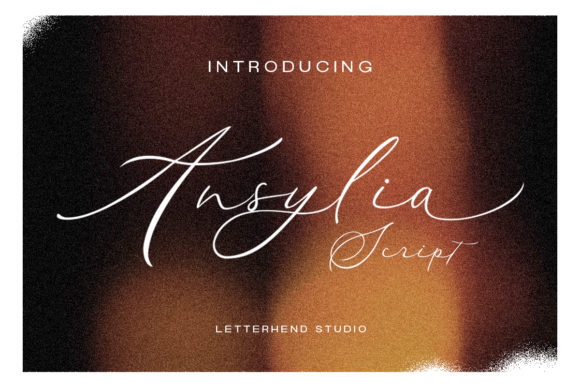 Ansylia: A Casual Script Font for Editorial Design