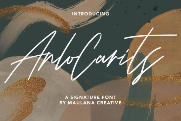 Arlo Carits: A Premium Script Font for Editorial Design