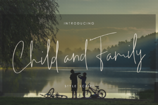Child and Family: A Charming Script Font for Crafters