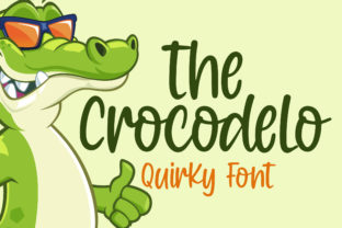 Crocodelo: A Playful Script Font for Campaigns