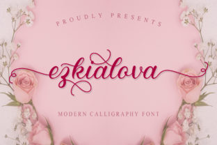 Ezkialova: A Handwritten Font for Elegant Editorial Design