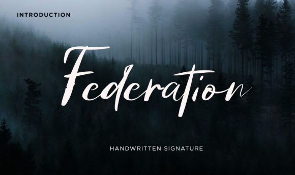 Federation: A Relaxed Handwritten Font for Makers