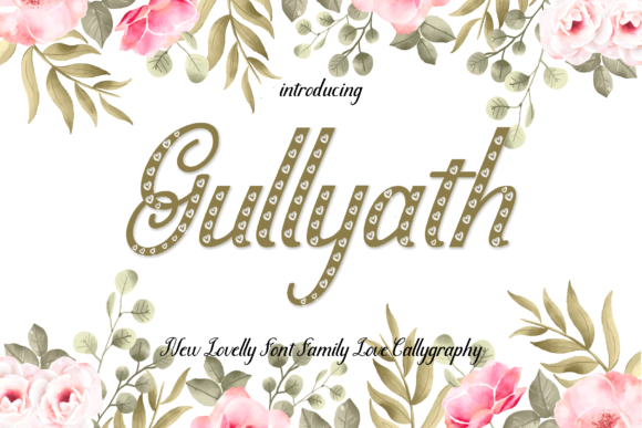 Gullyath: A Cute Handwritten Font for Small Business Branding