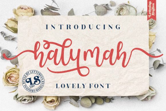 Halymah: A Timeless Handwritten Font for Branding
