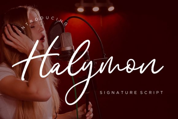 Halymon: A Handwritten Font for Modern Web Design