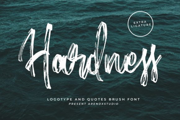 Hardness: A Handwritten Font for Editorial Design