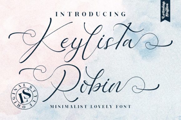 Keylista Robin: A Stylish Handwritten Font for Campaigns