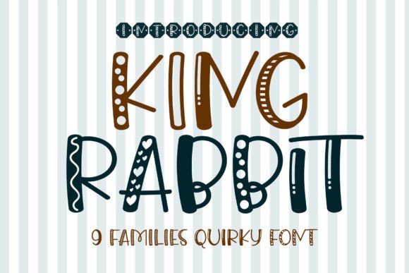 King Rabbit: A Handwritten Font for Modern Web Design