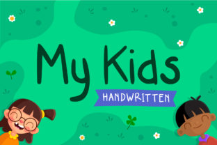 My Kids: A Handwritten Font for Editorial Warmth