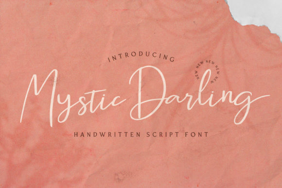 Mystic Darling: A Premium Script Font for Brand Identity