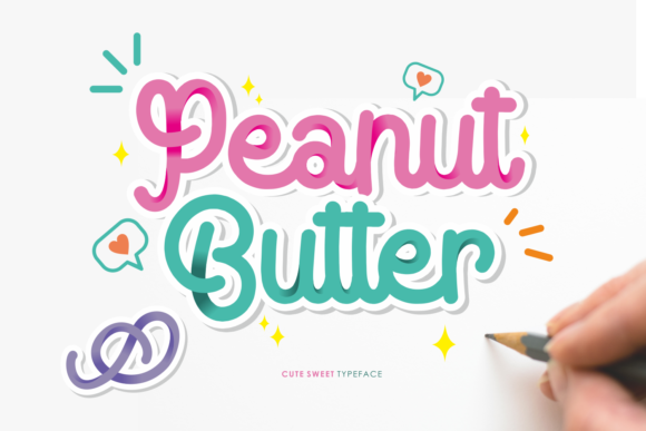 Peanut Butter: A Playful Handwritten Font for Web Design