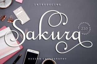 Sakura: The Elegant Script Font for Modern Marketers