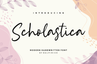 Scholastica: A Modern Handwritten Font for Web Design
