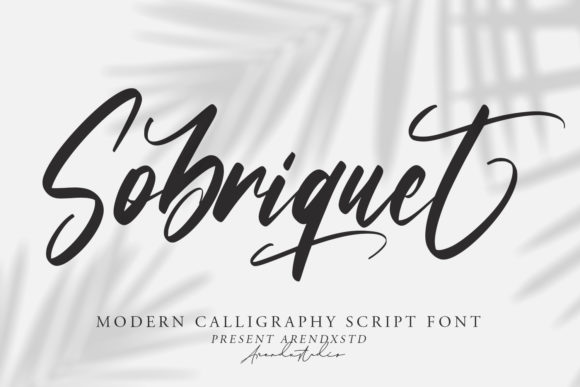 Sobriquet: A Timeless Handwritten Font for Your Brand