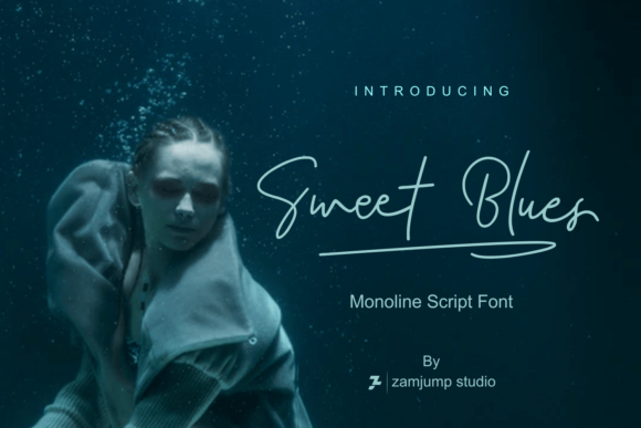 Sweet Blues: The Elegant Script Font for Campaigns