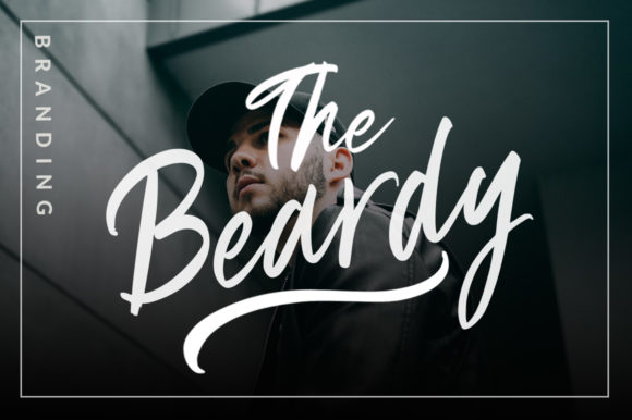 The Beardy: A Distinctive Script Font for Your Brand