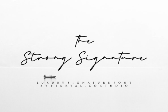 The Strong Signature: A Timeless Handwritten Font Review