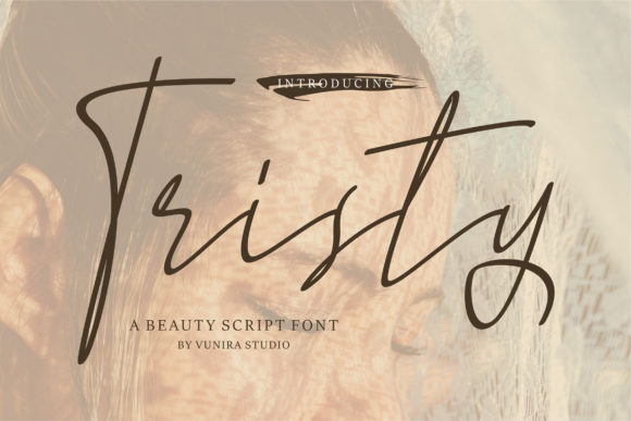 Tristy: The Elegant Handwritten Font for Campaigns