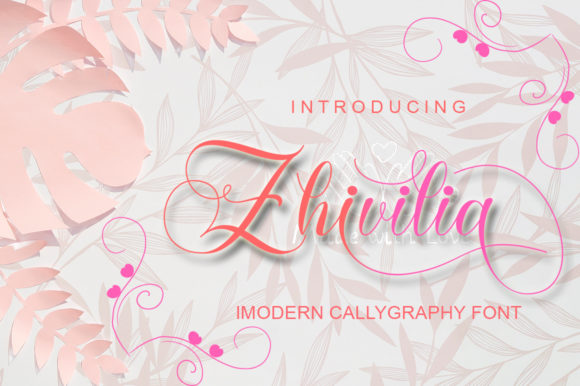 Zhivilia: A Handwritten Font for Campaigns